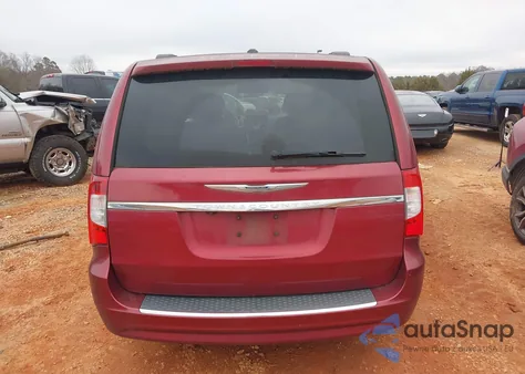 2012 Chrysler Town & Country Touring из США, поврежденный, VIN 2C4RC1BG3CR401065